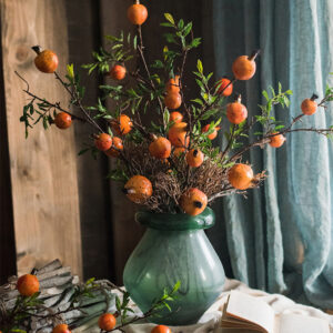 simulation pomegranate green plant potted plant