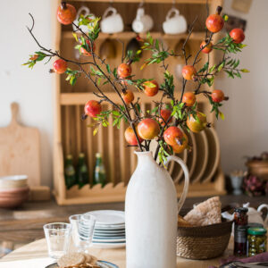 simulation pomegranate green plant potted plant